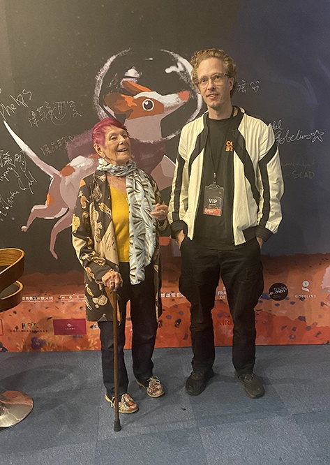 Max Hattler and me