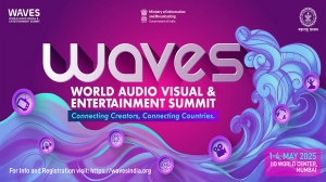 1st World Audio Visual & Entertainment Summit (WAVES) Summit Coming May 1-4